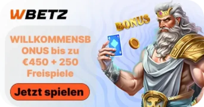 wbetz kasino willkommensbonus