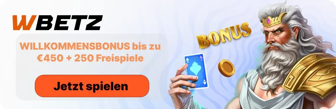 wbetz kasino willkommensbonus